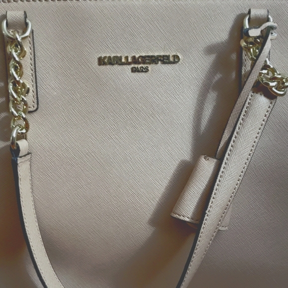 Karl Lagerfeld Paris - textured tote - purse - Picture 4 of 10